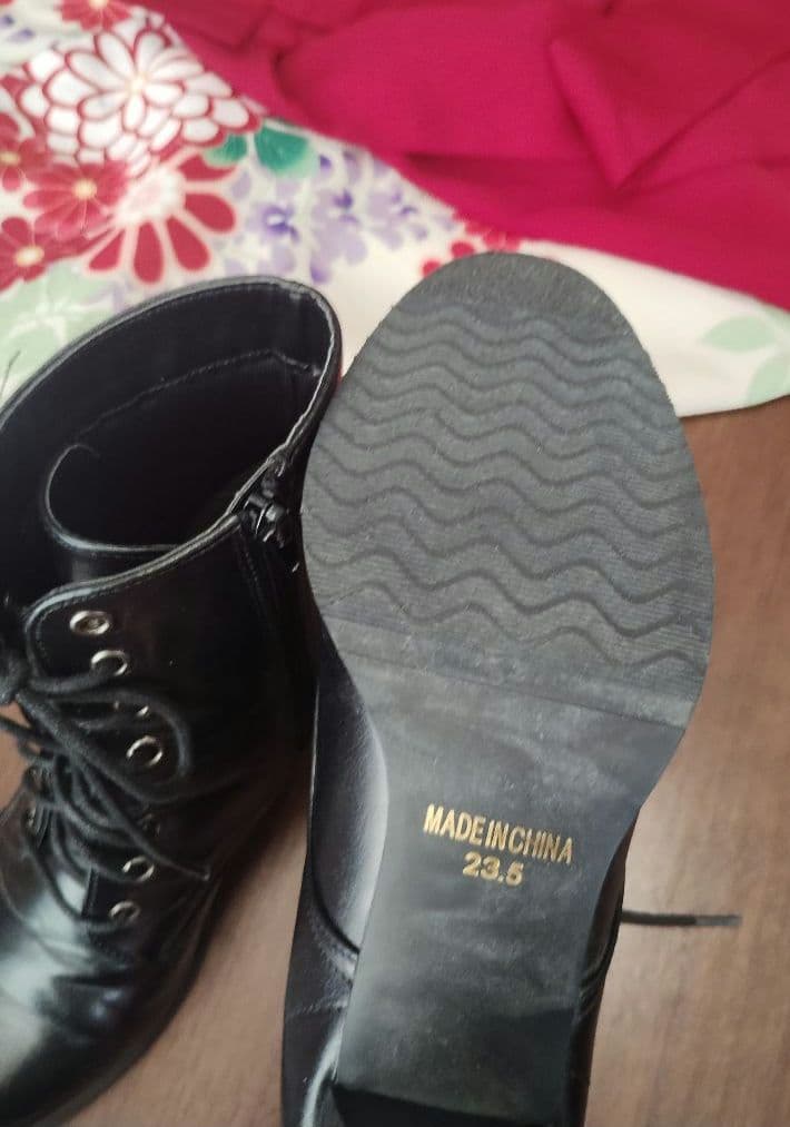 ☆肌襦袢・ブーツ付☆キャサリンコテージ袴 150 23.5cm 卒業式