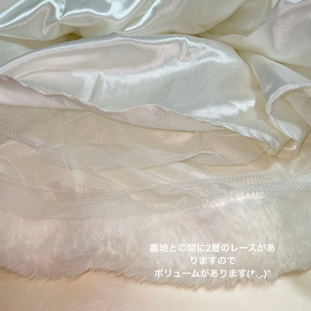 当時物LIZLISA ビッグリボン レース ドッド柄 ミニ丈ワンピ 姫カジ 冬