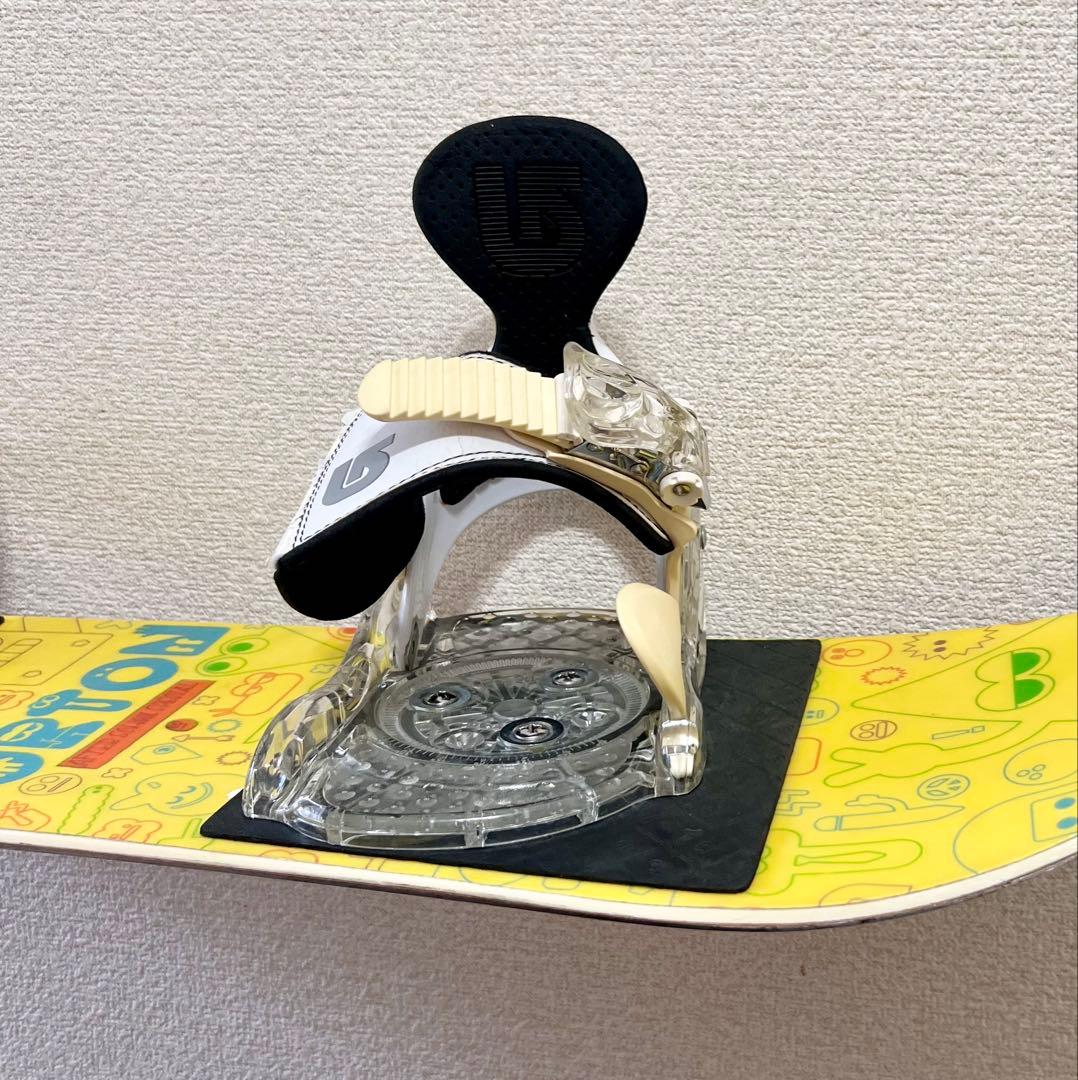 BURTON バートン子供用80cm ビンディング付き　４点セット