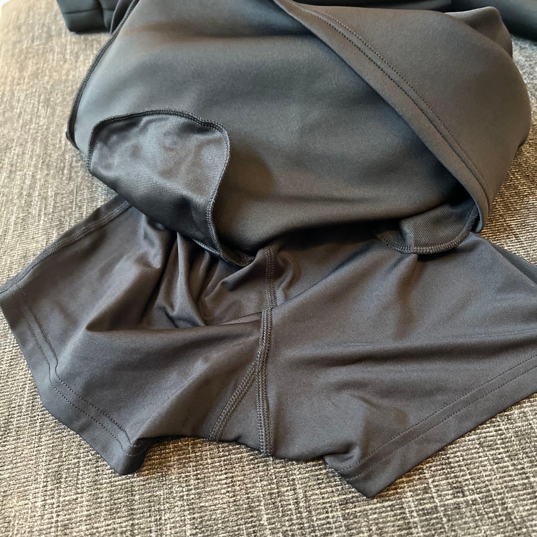 新品adidas ゴルフダンボールなニットセットアップブラックM