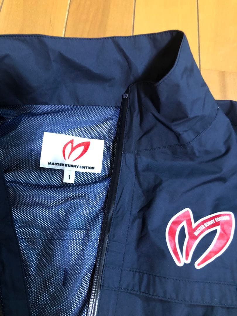 MASTER BUNNY EDITION レインウェア ネイビー サイズ1