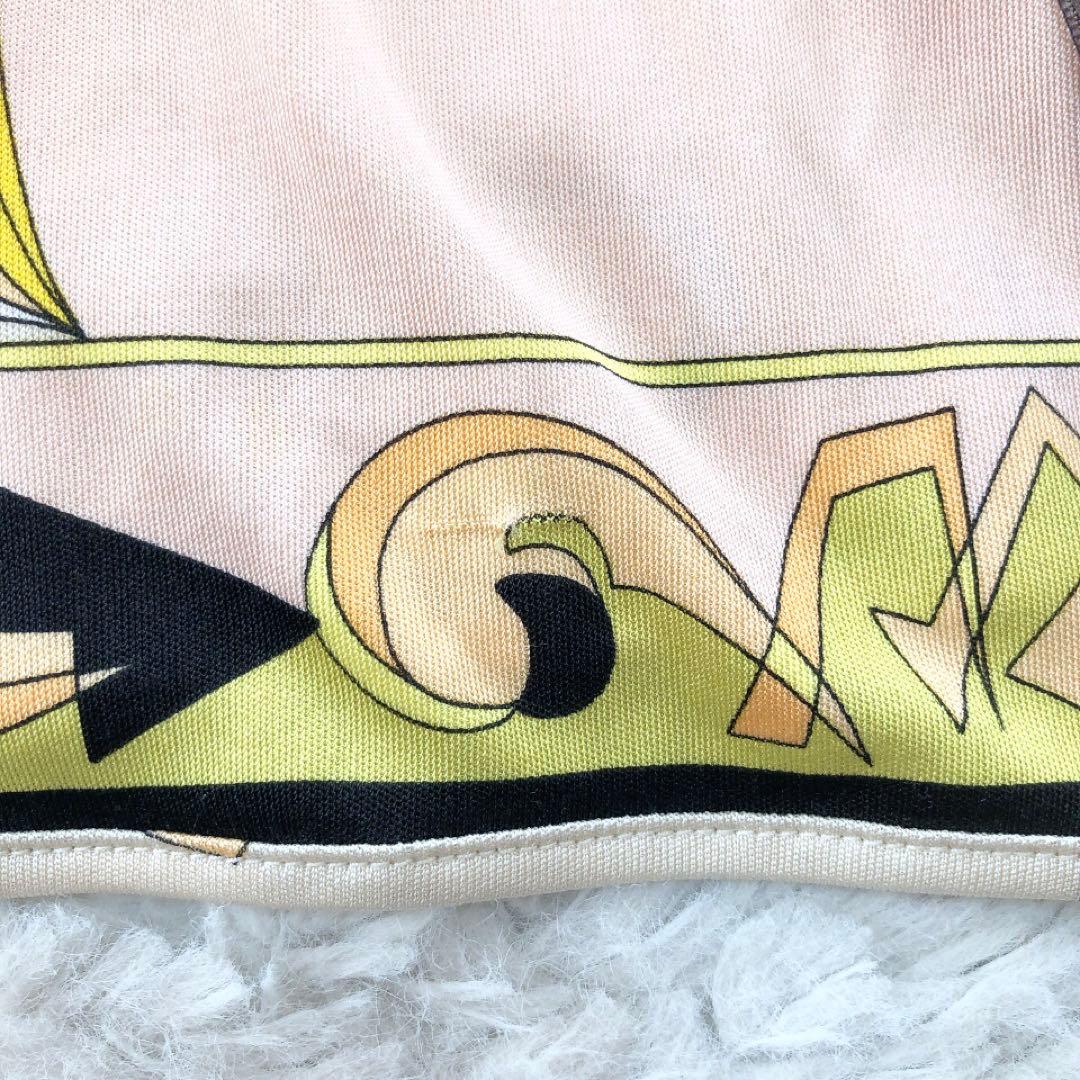 EmilioPucci*エミリオプッチ　シルク100%　プッチ柄ワンピース