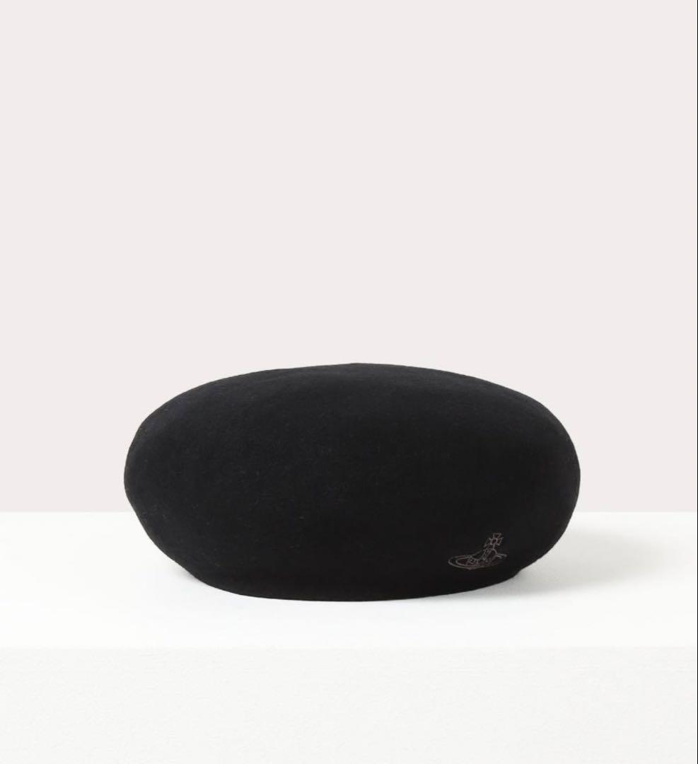 Vivienne Westwood 2023 新品 ベレー帽 ブラック