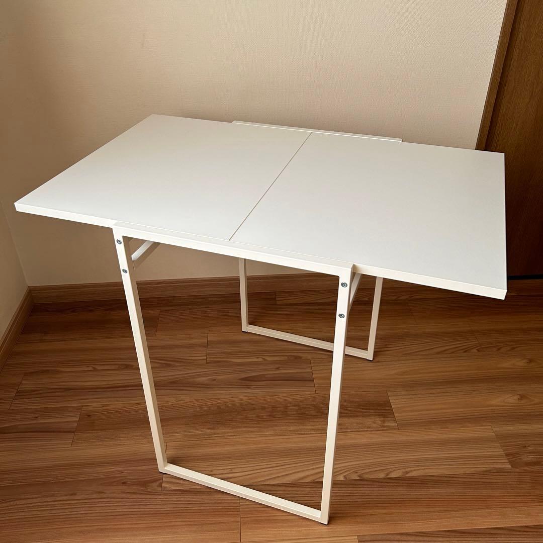 IKEA イケア MUDDUS ムッデゥス ドロップリーフ テーブル ホワイト