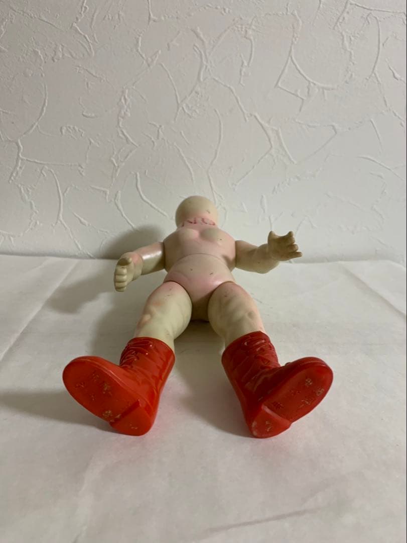 ⚠️レア ザ・ミスターノー タイガーマスク 当時物 中嶋製作所 ソフビ