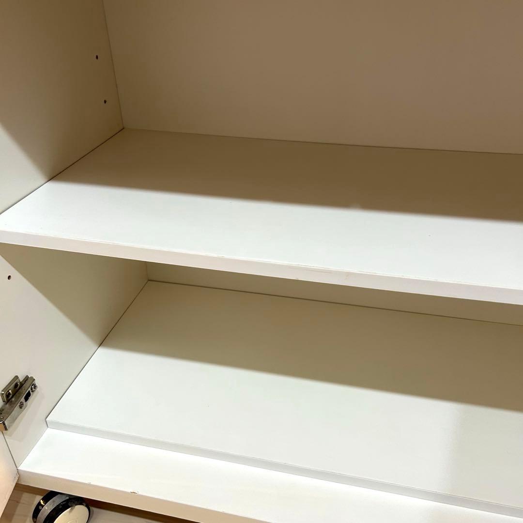 【値下げ】ニトリ＊キッチンボード 食器棚 レンジ台送料込