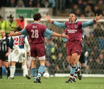 【激レア】ウェストハム リオファーディナンド 96/97 ユニ Lサイズ