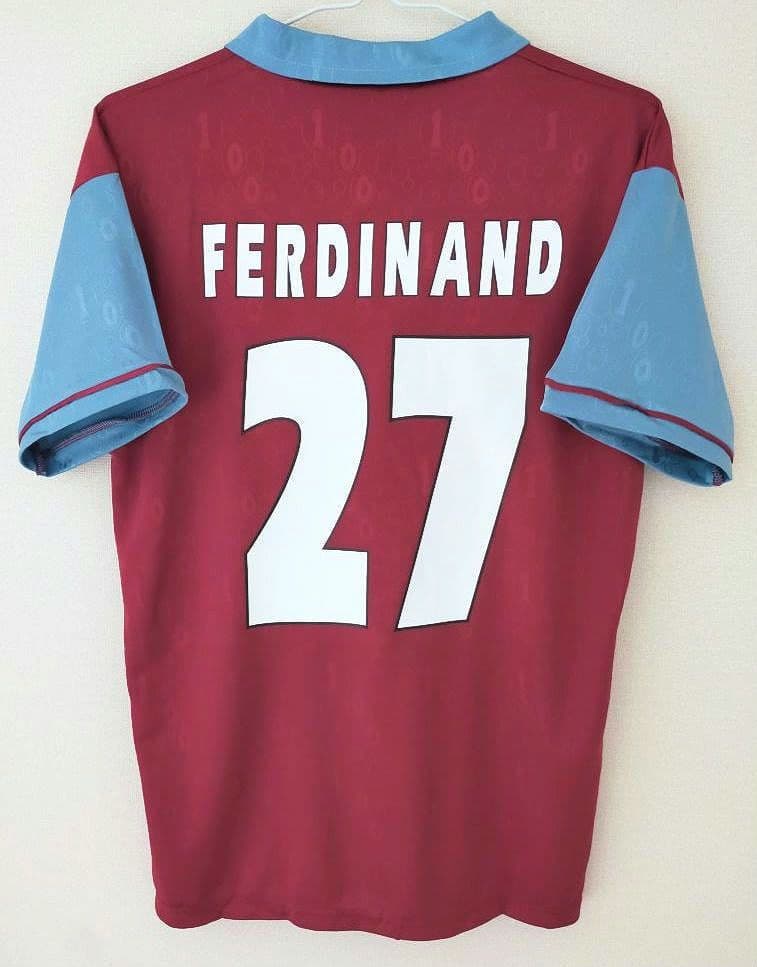 【激レア】ウェストハム リオファーディナンド 96/97 ユニ Lサイズ