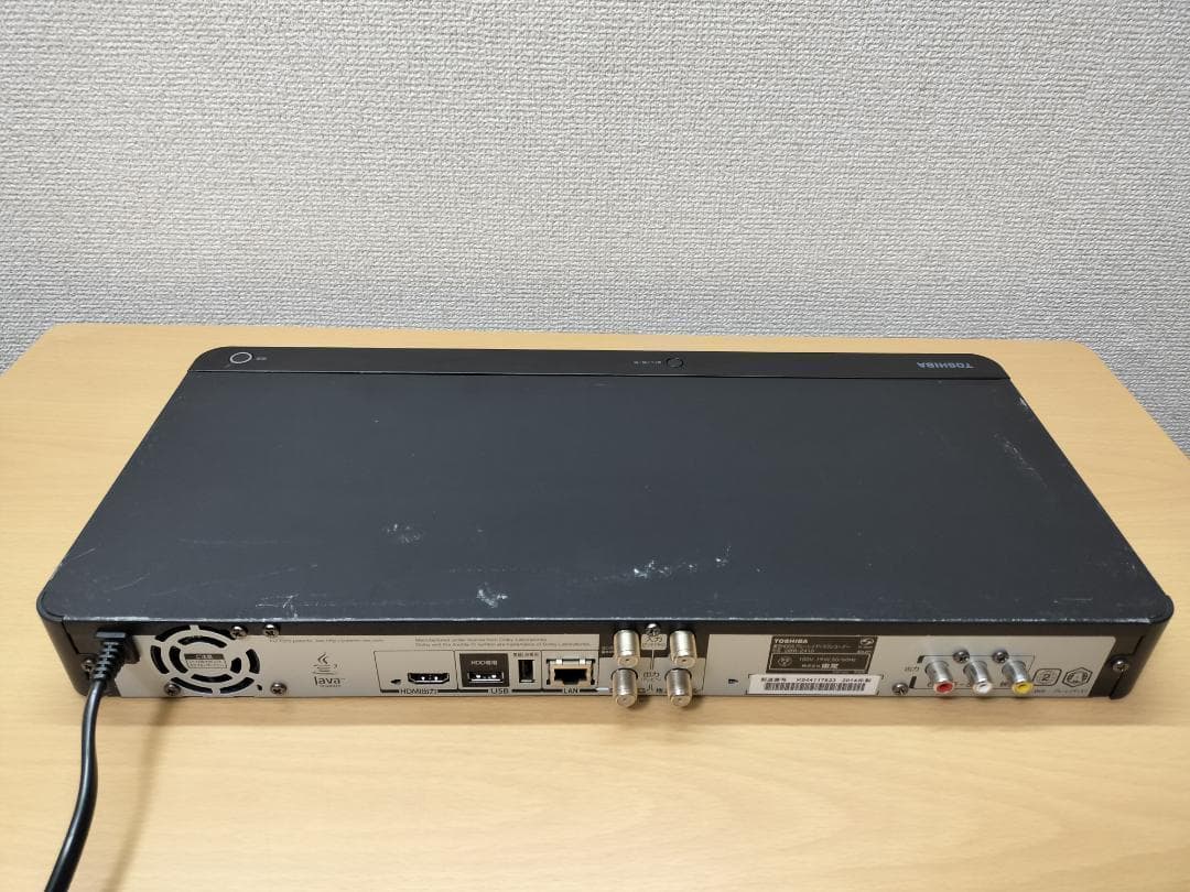 東芝 ブルーレイレコーダー 「DBR-Z410」 動作品①