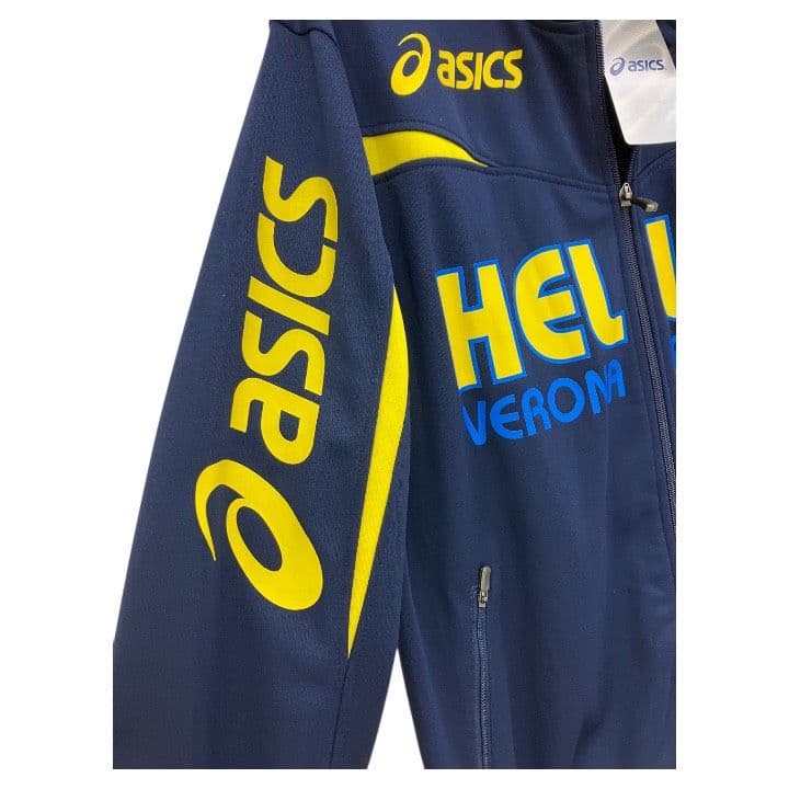 12-13 ヘラス・ヴェローナ　アシックスオフィシャル　トレーニングジャージ上下