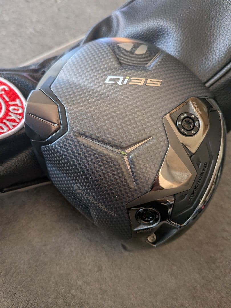 ●美品　日本仕様●Qi35LSドライバー 9.0° ヘッドカバー・保証書付
