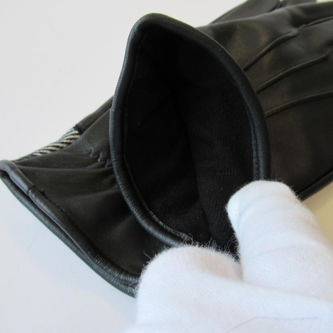 ブラックレーベルクレストブリッジ新品ブラック パーシャル グローブ