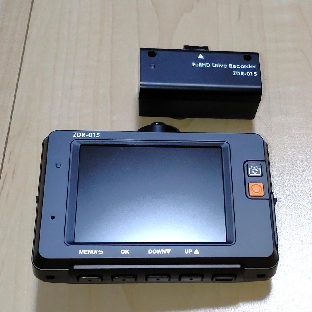 COMTEC【ZDR015 前後2カメラ＋駐車監視コードセット】HDROP-09