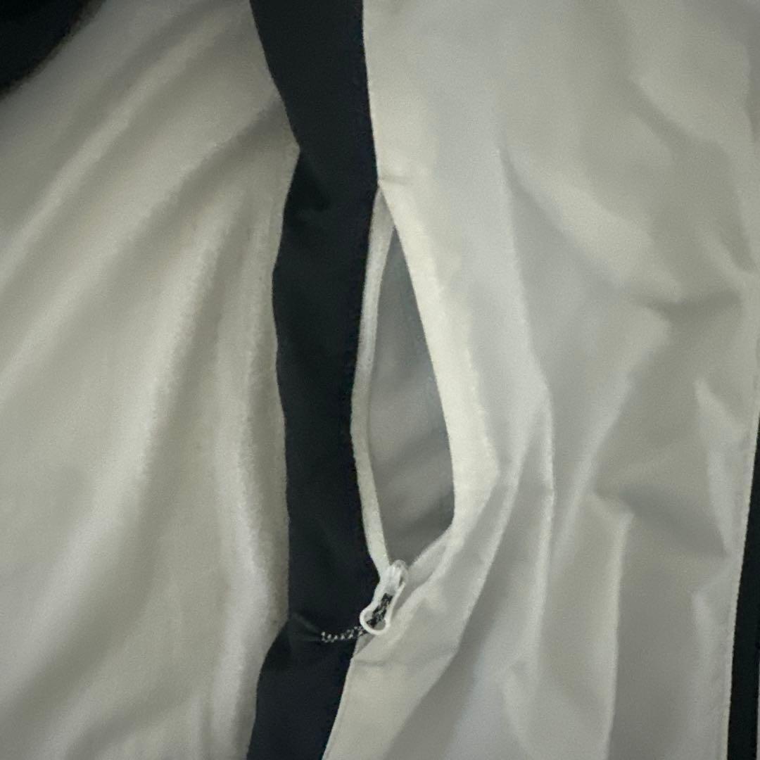 ASICS ウィンドブレーカー 上下セット M ホワイト/ブラック