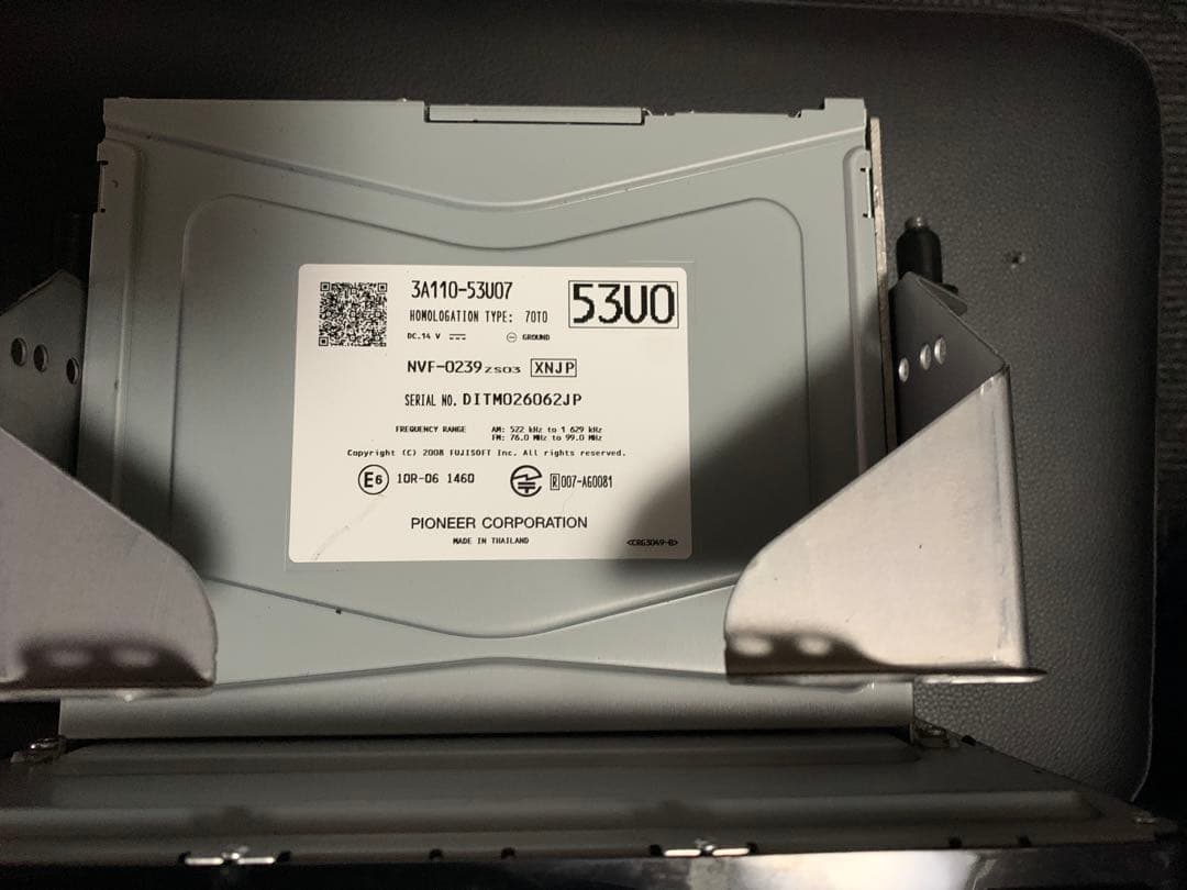 SUZUKI純正ナビ 9インチ 全方位カメラ対応Pioneer製☆