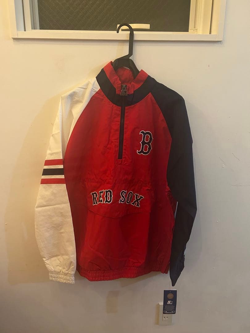 【新品タグ付き】ボストンレッドソックス　ウィンドブレーカー　XL