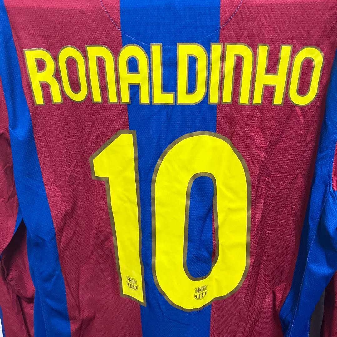 2007 バルセロナ ユニフォーム #10 ロナウジーニョ