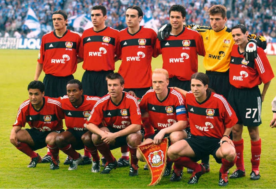 【超美品】 レバークーゼン 03-04 正規品 ユニフォーム 2XO