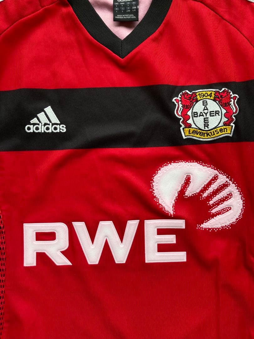 【超美品】 レバークーゼン 03-04 正規品 ユニフォーム 2XO
