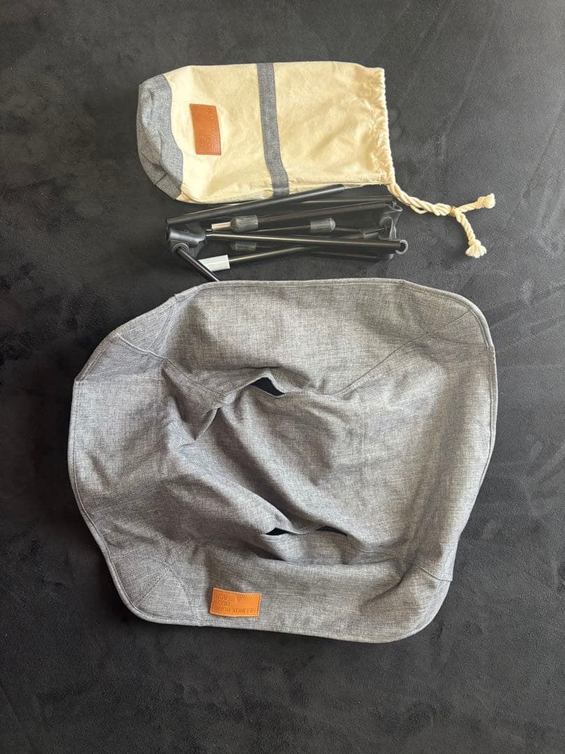 h*k様 ヘリノックス コンフォートチェア スチールグレー 収納袋付き