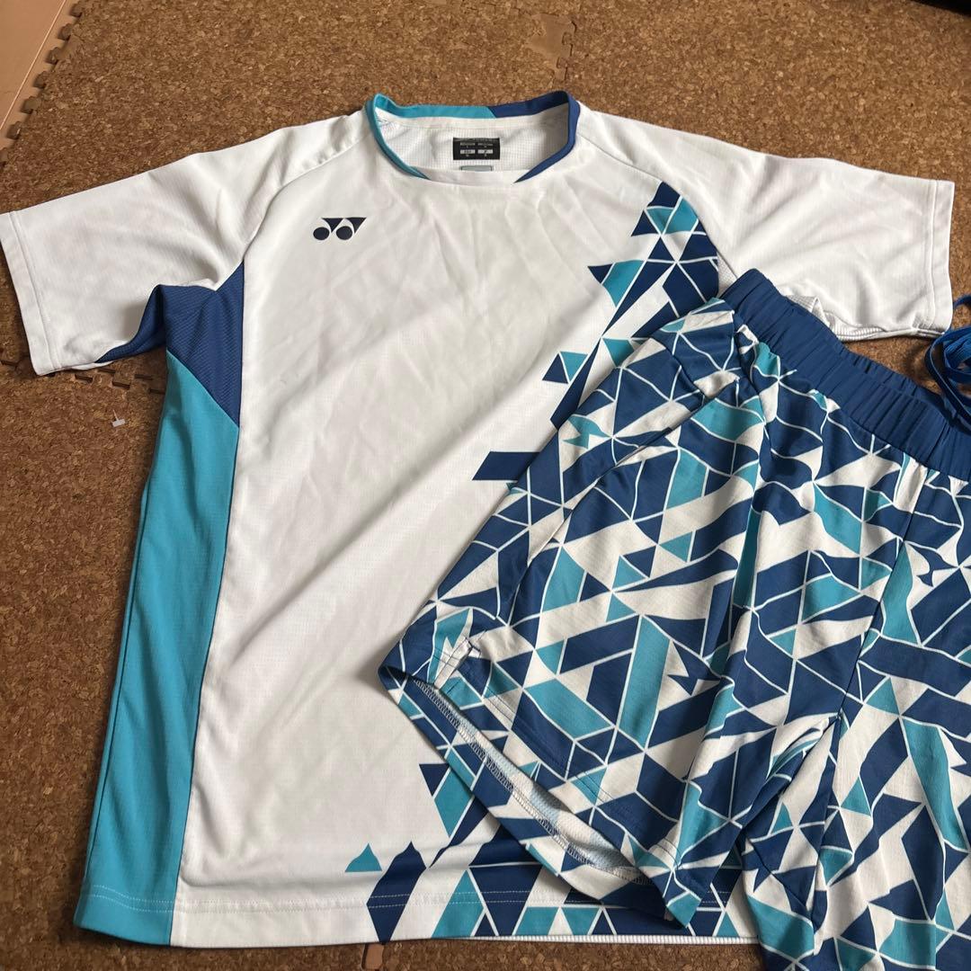 中古YONEX ゲームシャツ上のみsize O