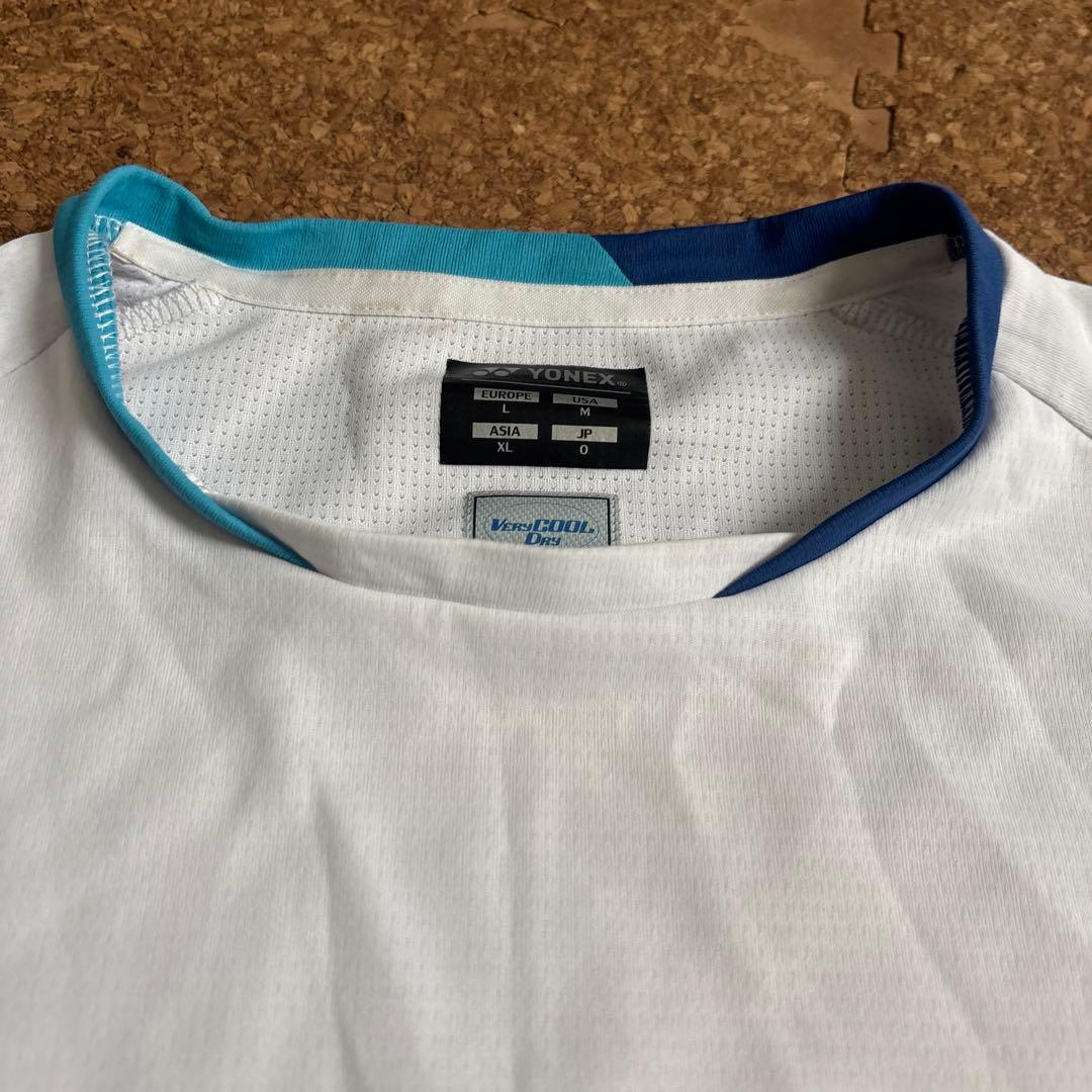 中古YONEX ゲームシャツ上のみsize O