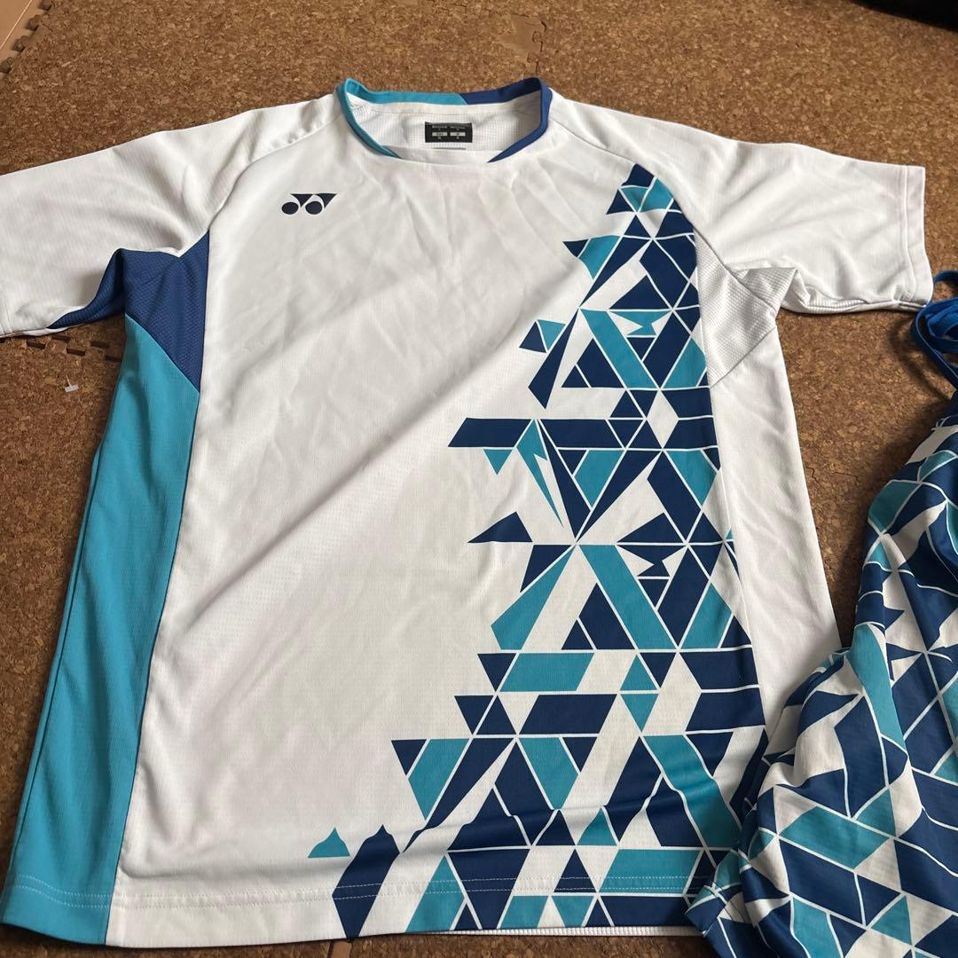 中古YONEX ゲームシャツ上のみsize O