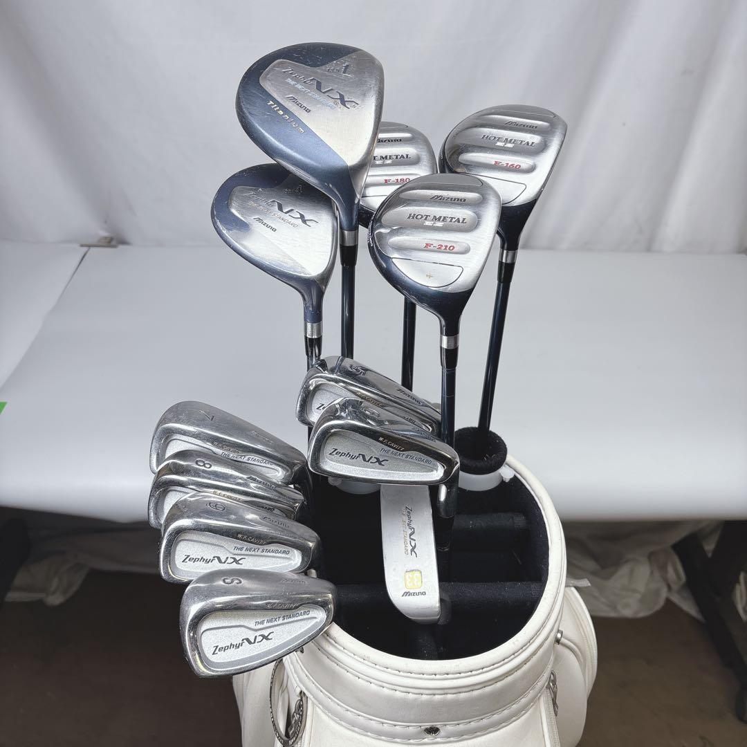 【激安‼️】レディース ミズノ ゴルフクラブセット キャディバッグ付き