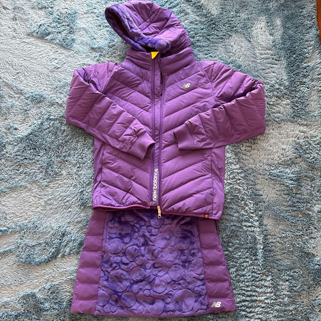 ニューバランスゴルフ　サイズ2 ダウンセットアップ　ダウン　スカート