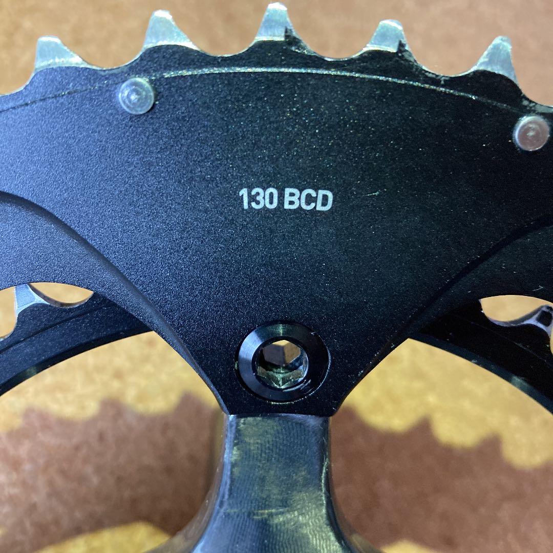 スラムレッド　クランクセット　ブラックエディション限定品53/39.172.5