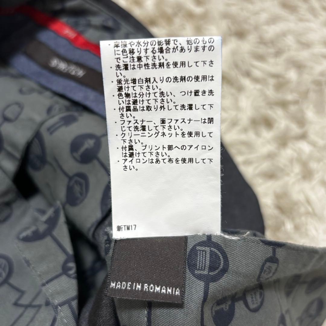 美品】PT01 ノープリーツストレッチサマーウールスラックス EVOFIT50