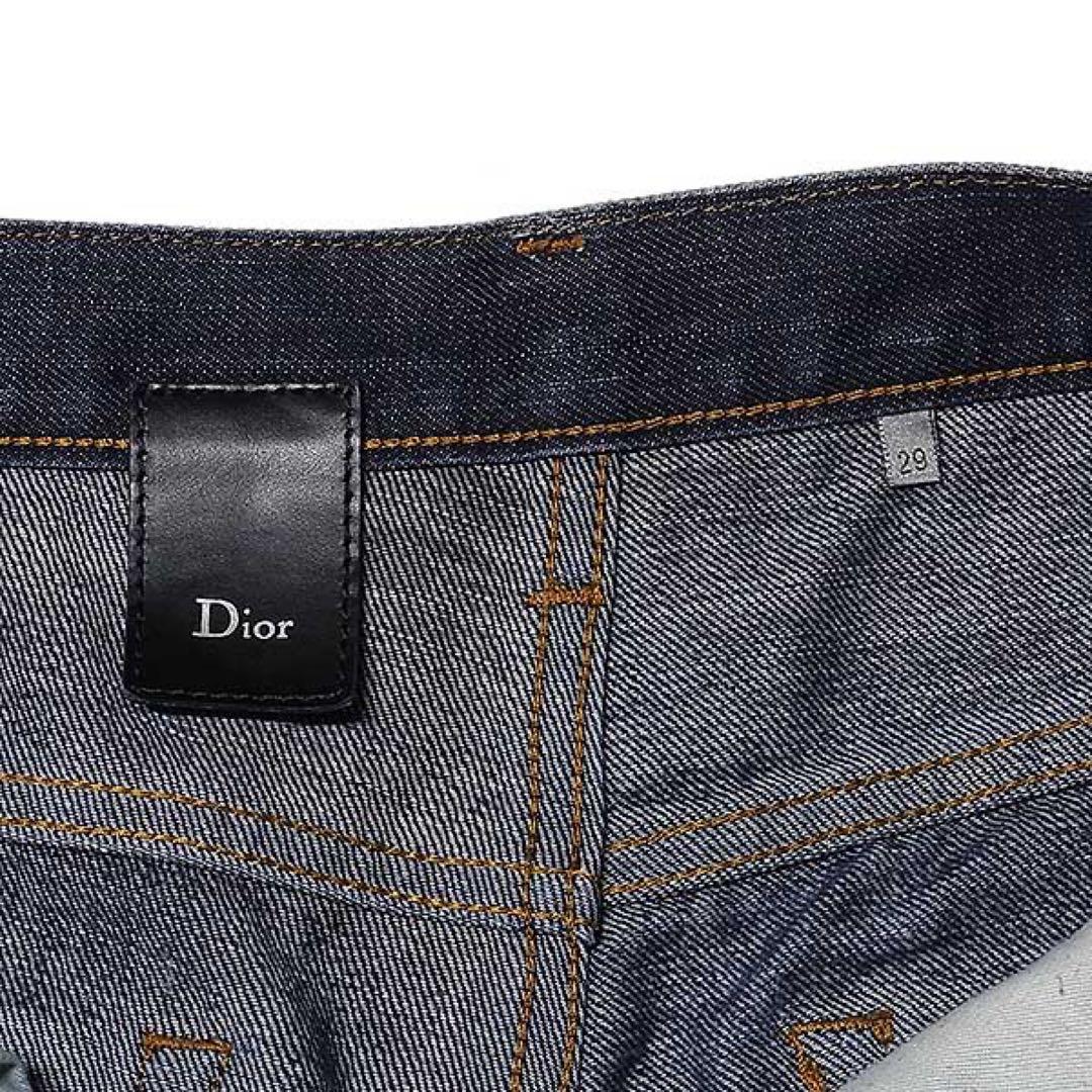 【DIOR HOMME】08AWクリス期ノンウォッシュ デニムパンツ