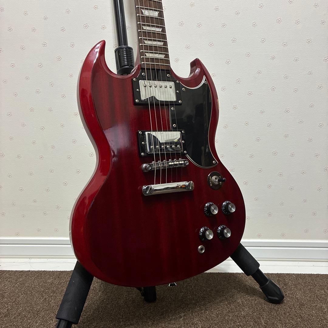 ソフトケース付き】エピフォン SG epiphone 赤 【2006年製】 - メルカリ