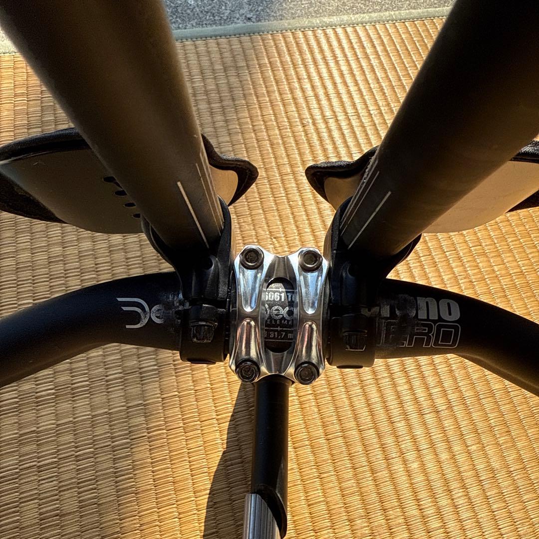 DEDA パラボリカDHバー エアロバー アームレスト付とOVALの可変式