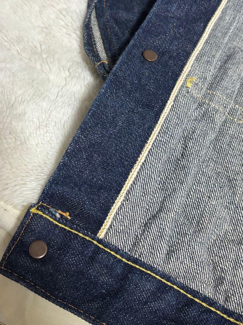 [1stタイプ]デニムジャケット 506xx ドーナツボタン 濃紺 wjk