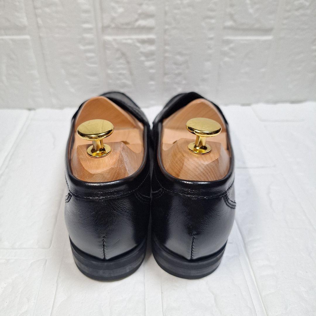 極美品✨️エネス ENESS ブラック ローファー 『38』約24cm