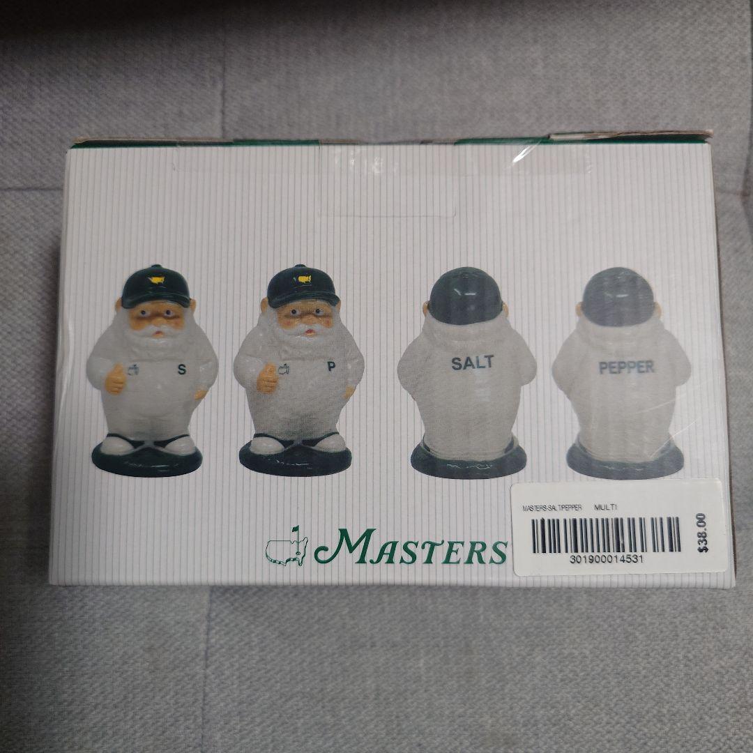 ゴルフ　海外メジャー　マスターズ　ソルト＆ペッパーシェイカー