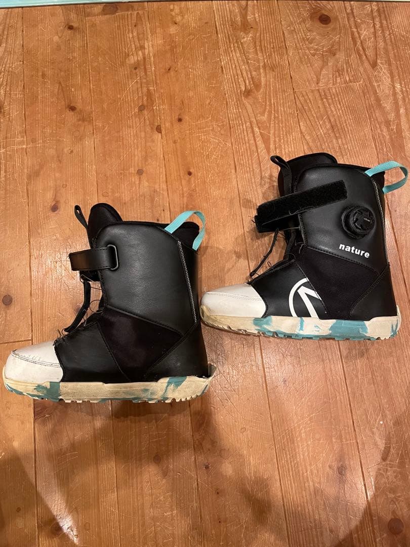 nature スノーボード 130cm バインディング付き