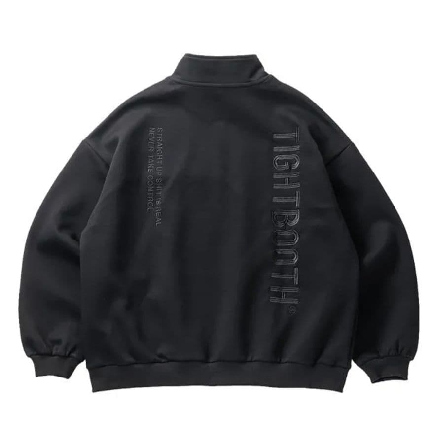 TIGHTBOOTH TBPR CREW SWEAT ハーフジップ L