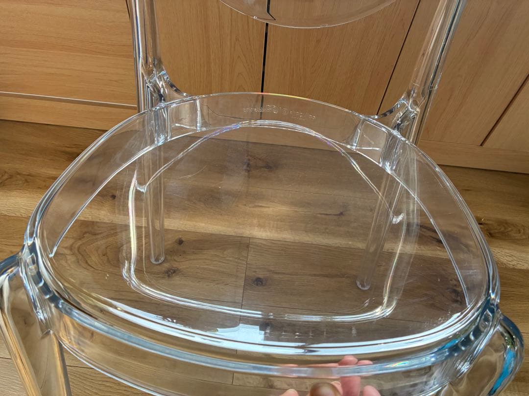 サマー　Calligaris Parisienne クリアチェア イタリア