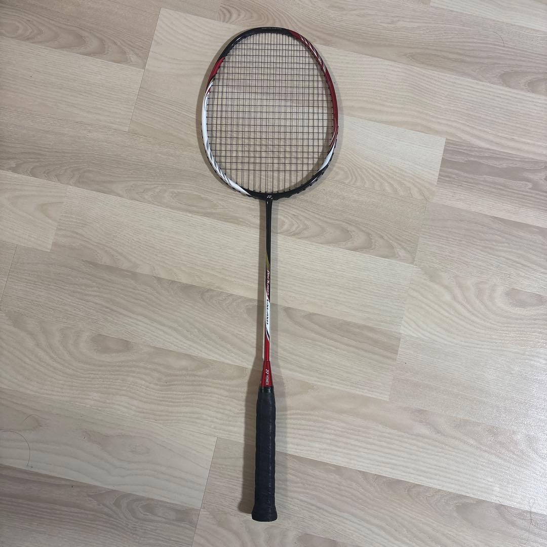 ARC SABER i-slash バドミントンラケット 赤黒 - メルカリ