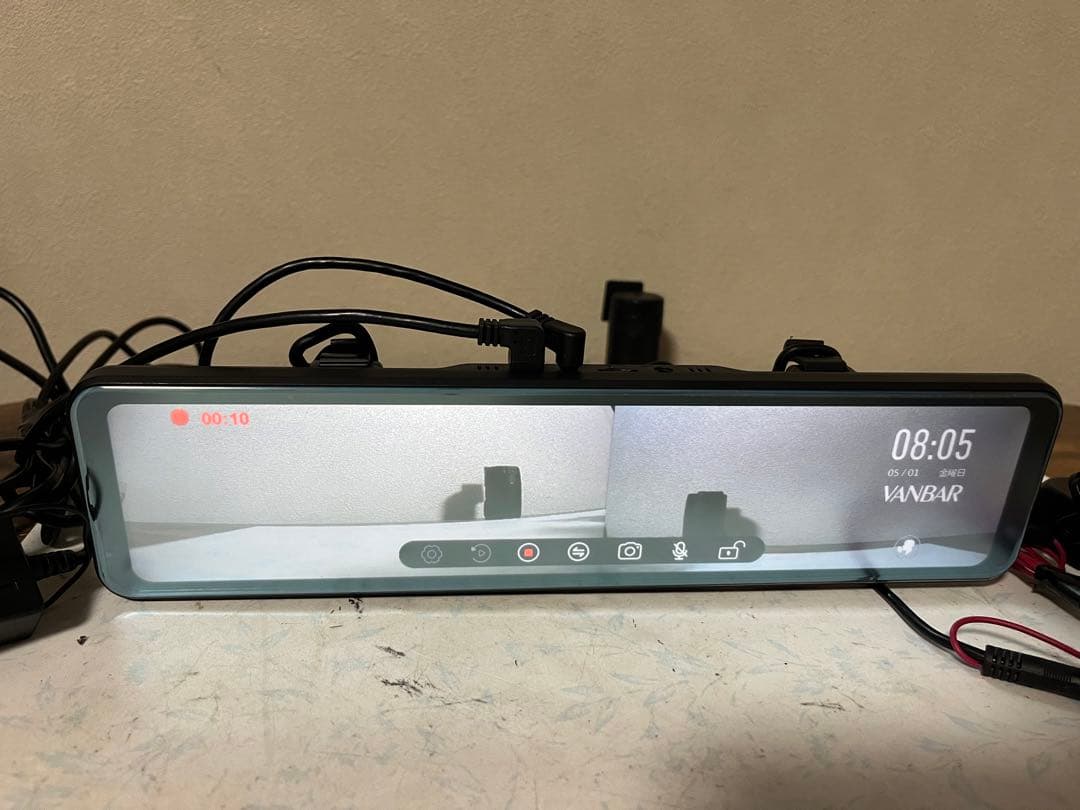 PHAM DONGVANBAR D800ミラー型ドライブレコーダー 1