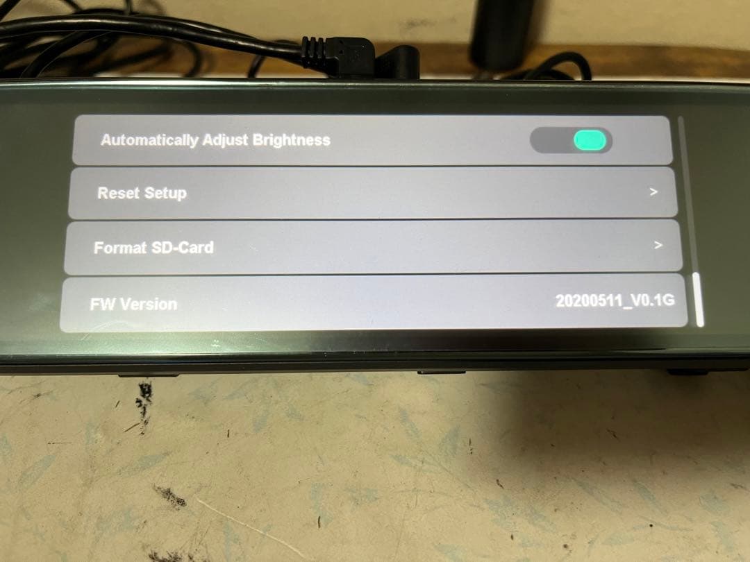 PHAM DONGVANBAR D800ミラー型ドライブレコーダー 1