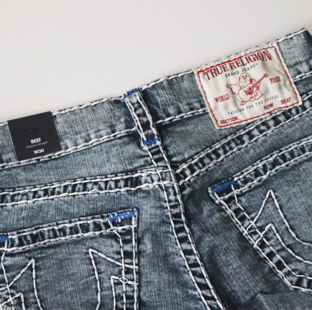 39,600円新品【トゥルーレリジョン】デニム ショートパンツ W30 - メルカリ