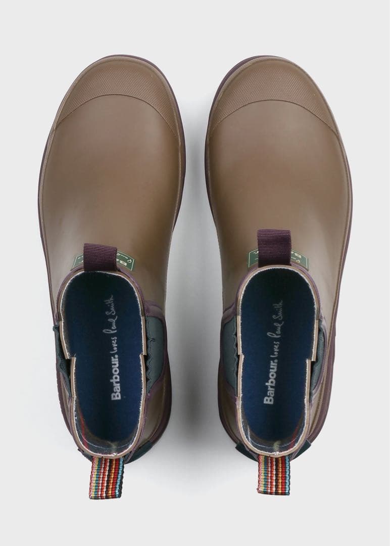 【Paul Smith×Barbour】サイドゴアレインブーツ【新品未使用品】