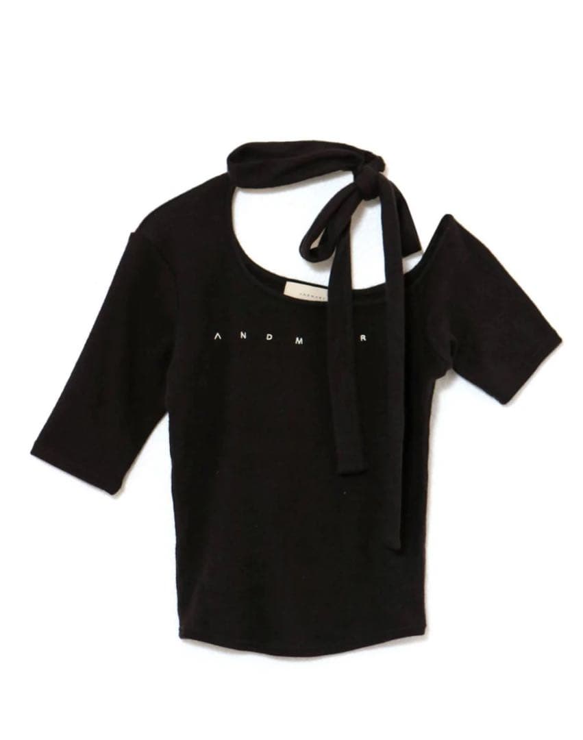 トップス Nana ribbon oneshoulder tops and mary