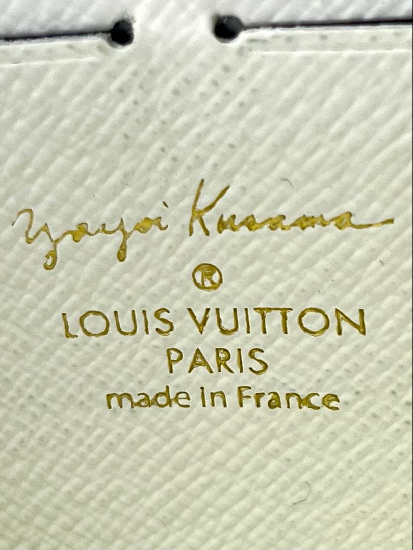 【付属品付】 ルイヴィトン 草間彌生 パンプキンドット ジッピーウォレット