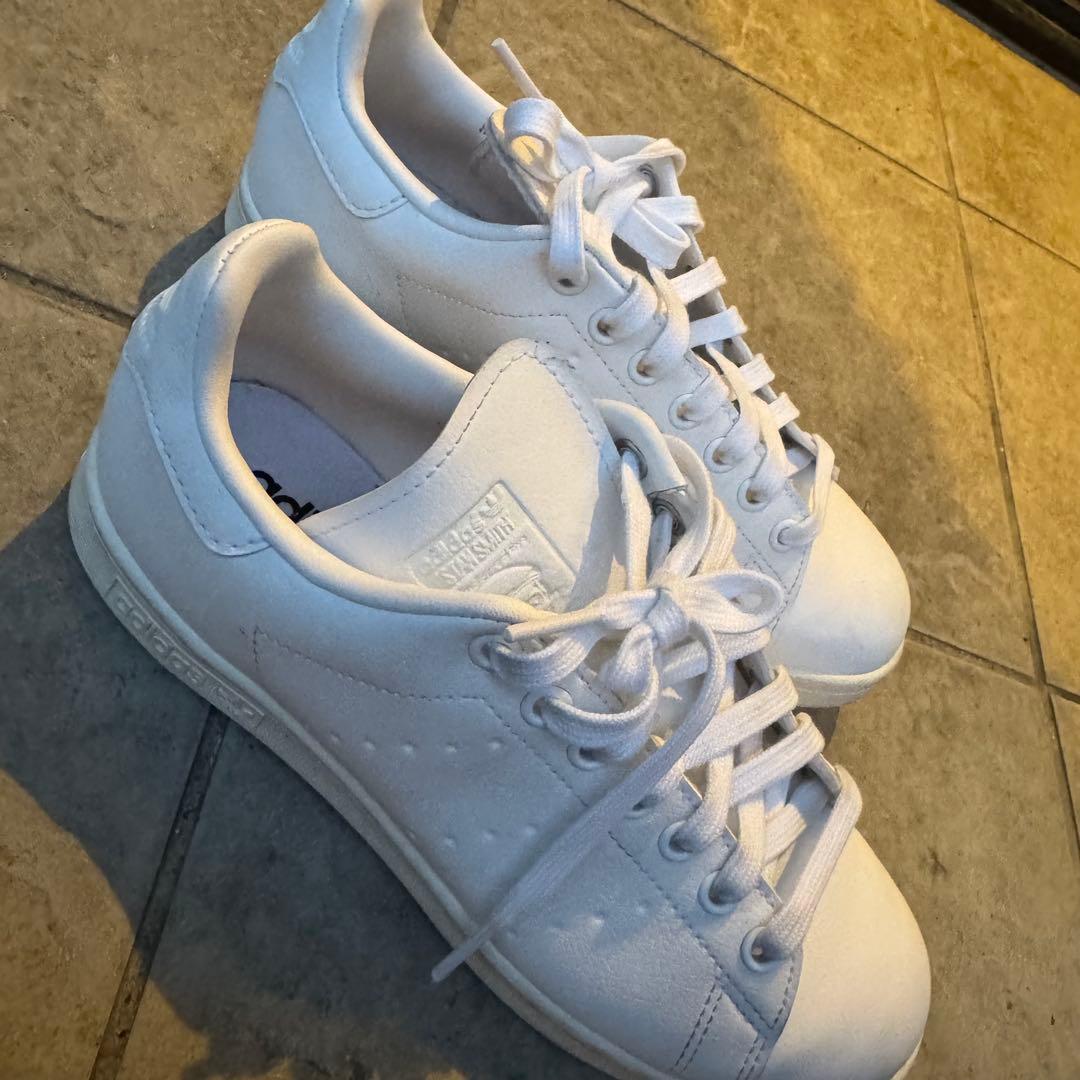 ゴルフホワイトレザー シューズ