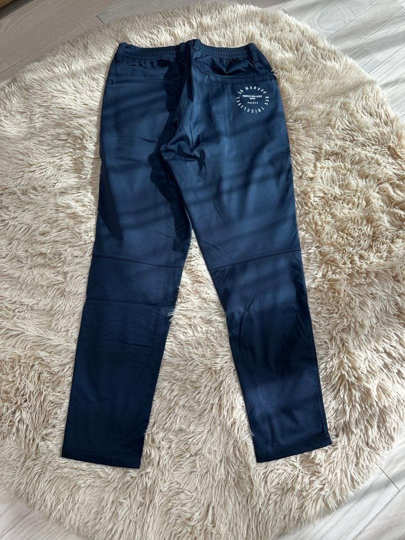 極暖／le coq sporting GOLF／上下セット／裏ボア／M／ネイビー