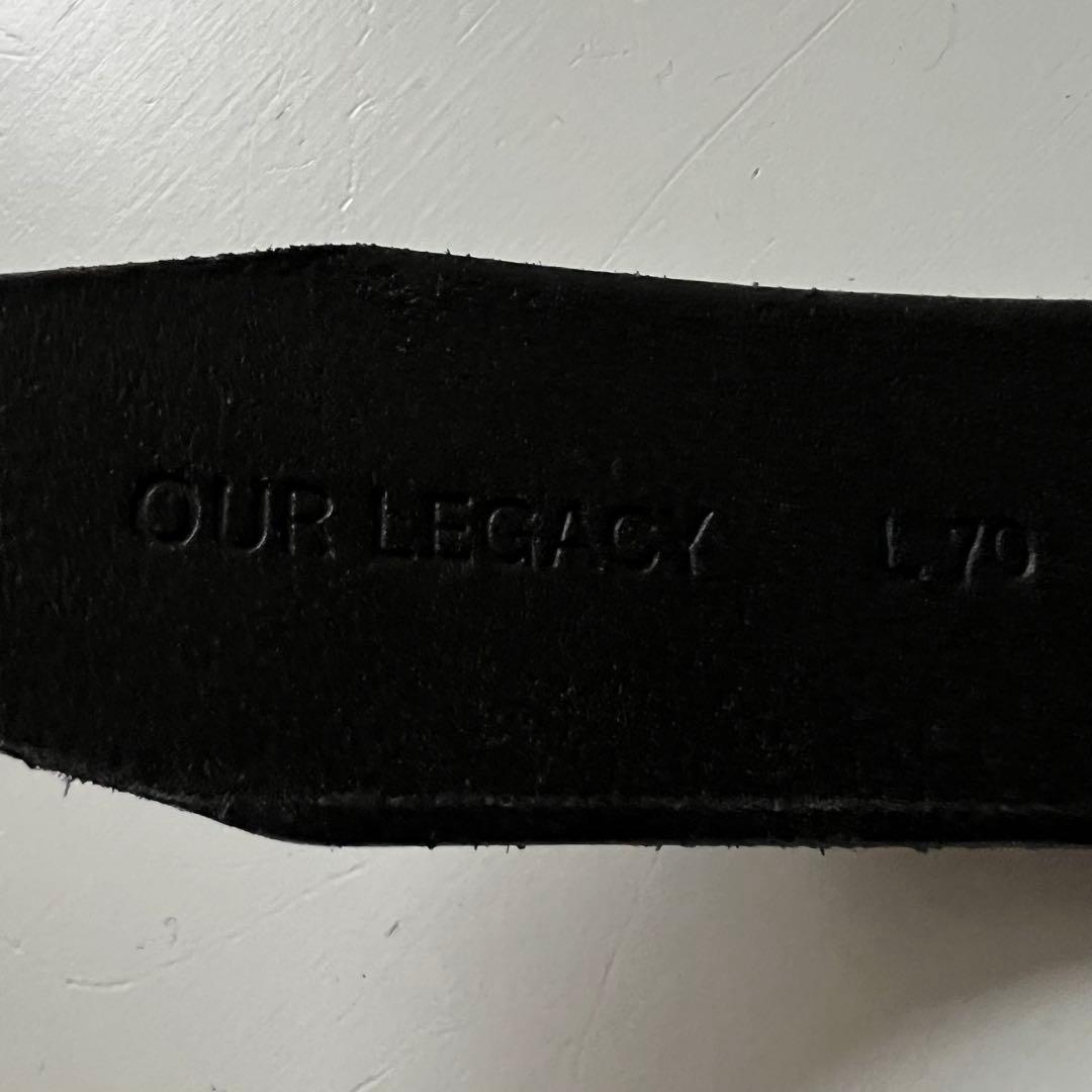 美品】OUR LEGACY STAR FALL BELT 70サイズ - メルカリ